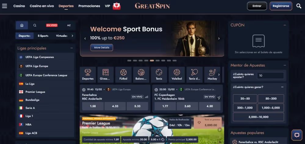 apuestas deportivas greatspin