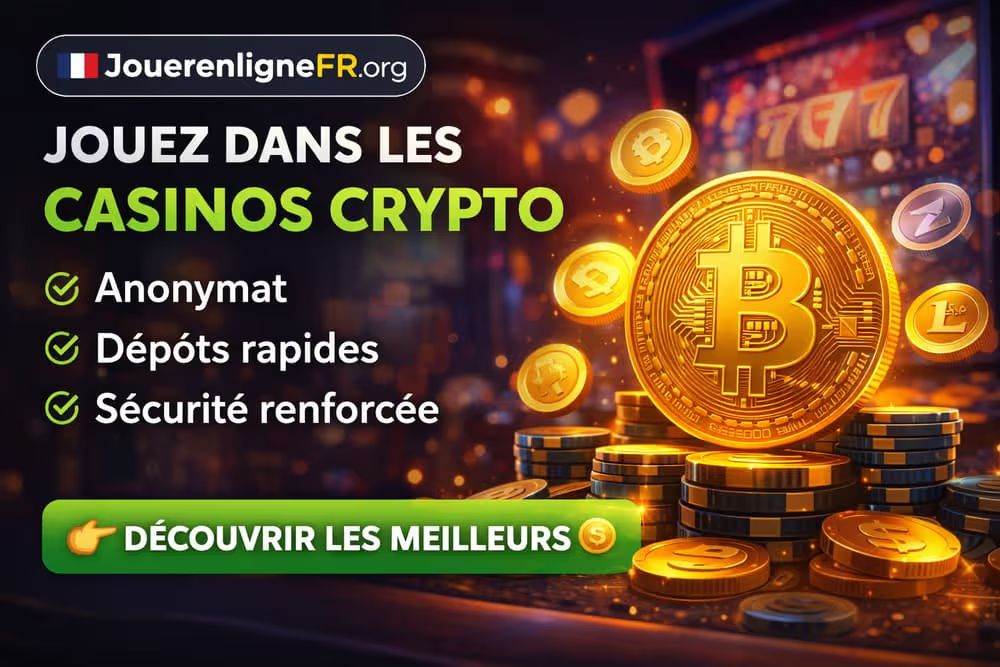 Jouez dans les casinos crypto