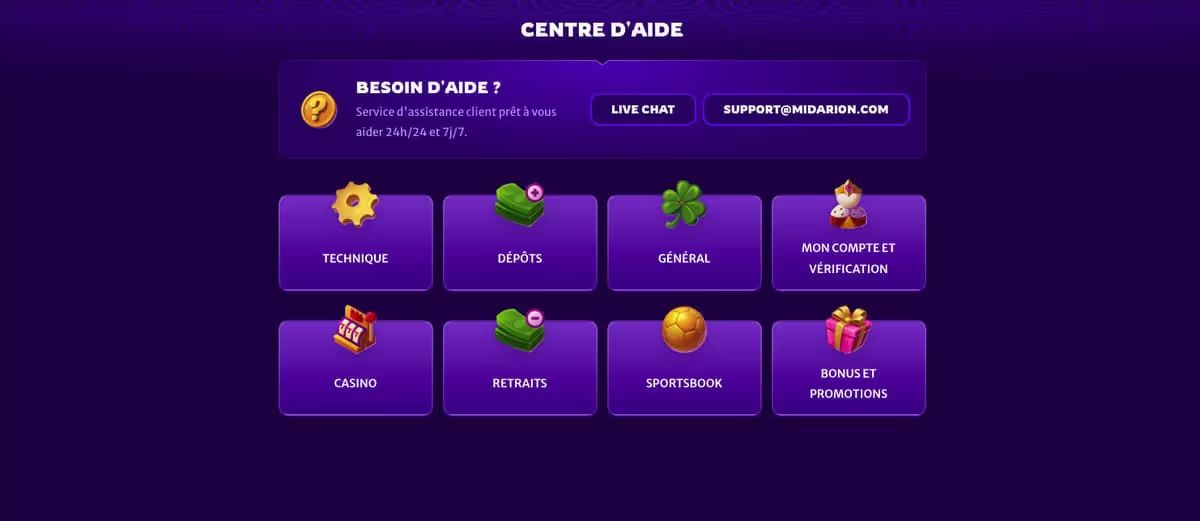 midarion centre daide