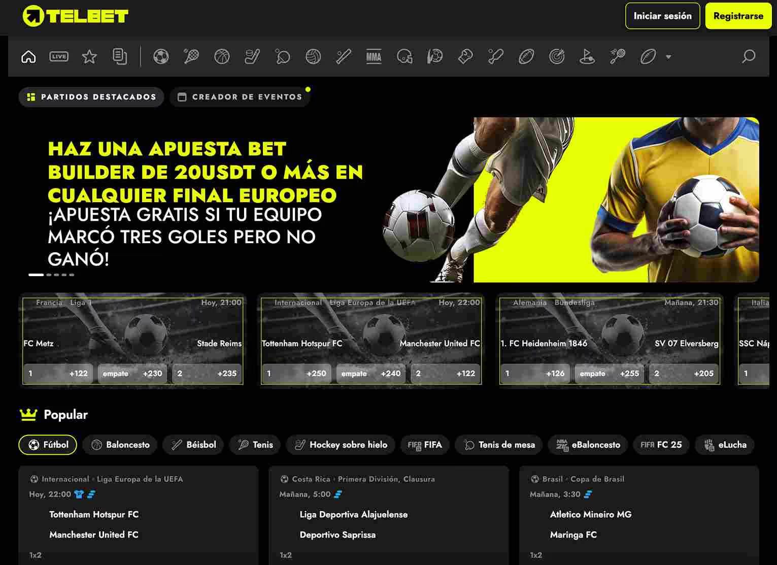 casa de apuestas telbet