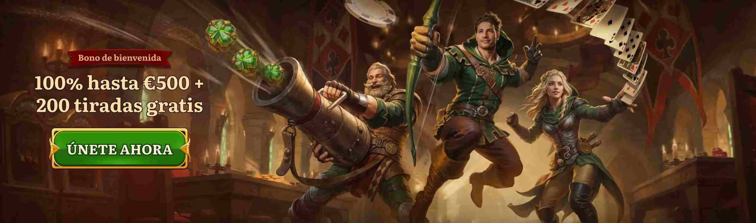 bono de bienvenida wild robin