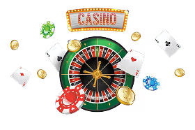 realistic casino background 1
