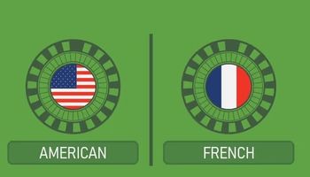الفارق ما بين الروليت الفرنسي والروليت الامريكي