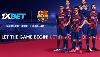 شراكة برشلونة مع شركة 1XBet للمراهنات الرياضية اون لاين