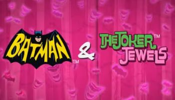 batman joker jewels slot logo