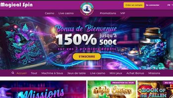 retrait magical spin