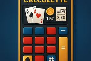 Calculatrice de poker et paris sportifs