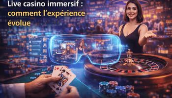 Live Casino en ligne expérience immersive