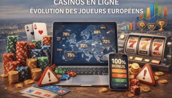 Casinos en ligne en Europe évolution