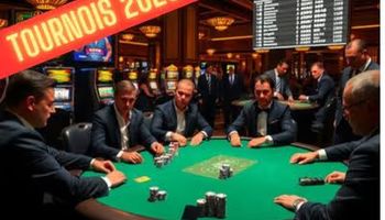 Tournois poker casino 2025