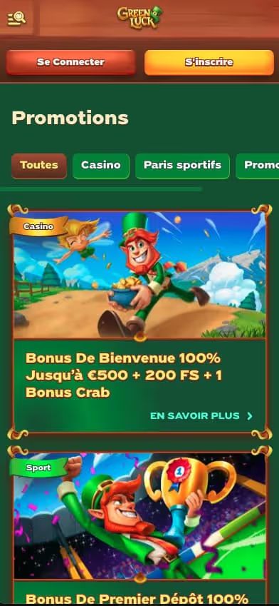 Greenluck Casino : Revue Complète pour les Joueurs Français