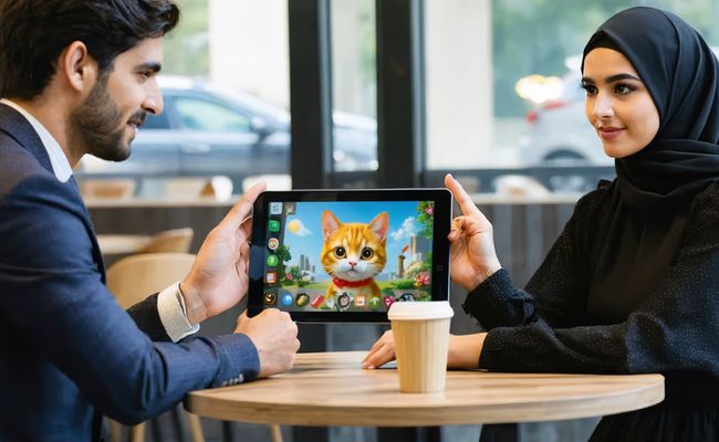 واجهة لعبة سلوت Golden Paw Hold and Win تعرض قطة لطيفة، شبكة 5×3، ورموز ذهبية براقة من BGaming.