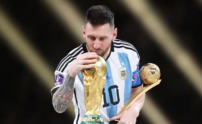 ميسي في كأس العالم الاخير