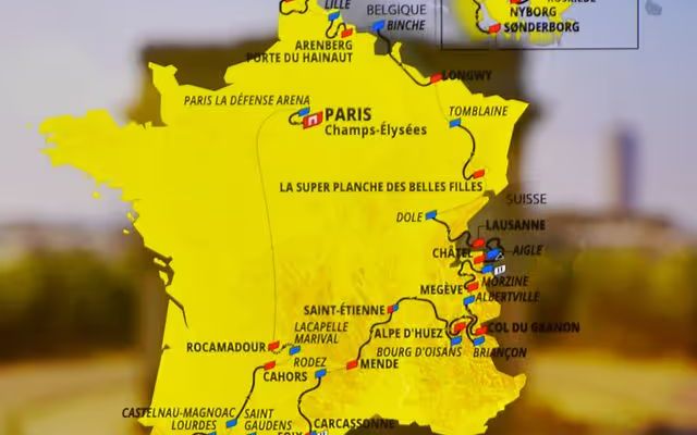 الدول العربية المشاركة في سباق الدراجات الهوائية في فرنسا