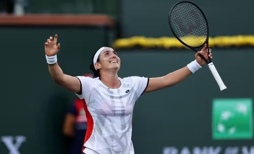 لاعبة التنس التونسية أُنس جابر