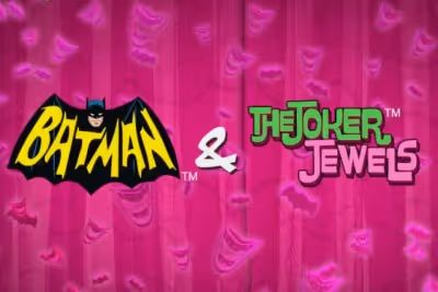 batman joker jewels slot logo