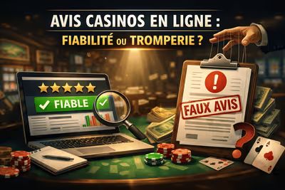 Avis de casinos en ligne fiabilité ou tromperie