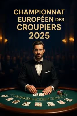 Le Championnat européen des croupiers 2025
