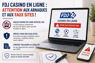 Les faux casinos en ligne FDJ