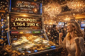 Jackpot au casino Barrière de Deauville