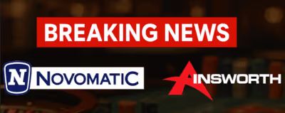 Novomatic rachat Ainsworth