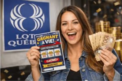Gagnante loterie Loto Quebec