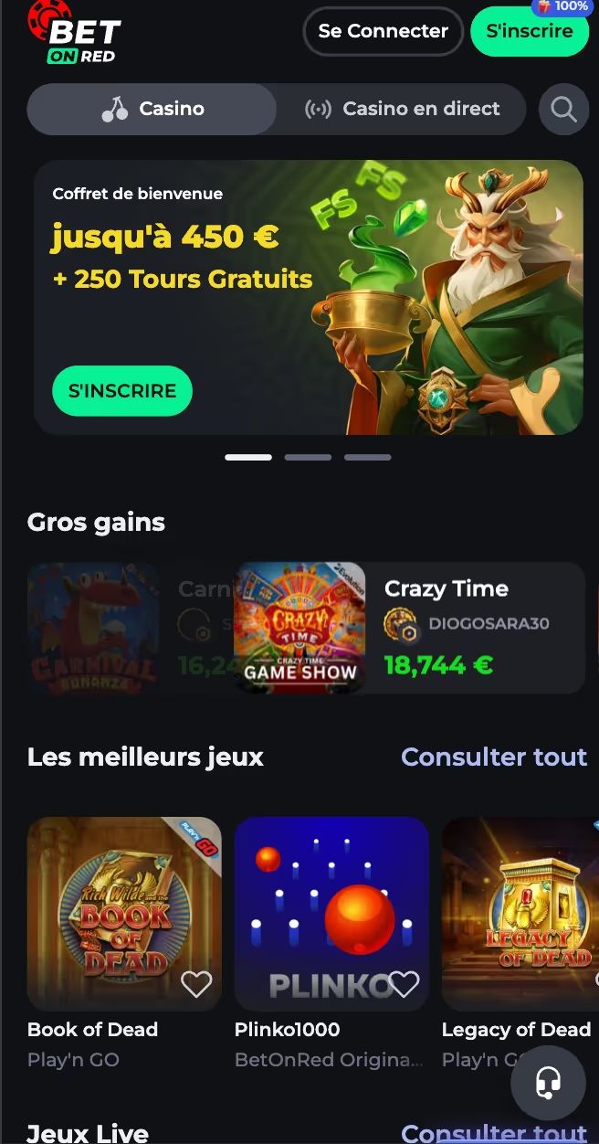 Casino en ligne betonred