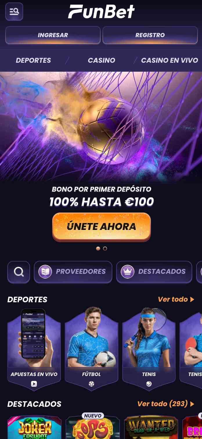 app funbet movil