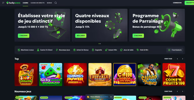 https://luckywavecasino.eu.com/