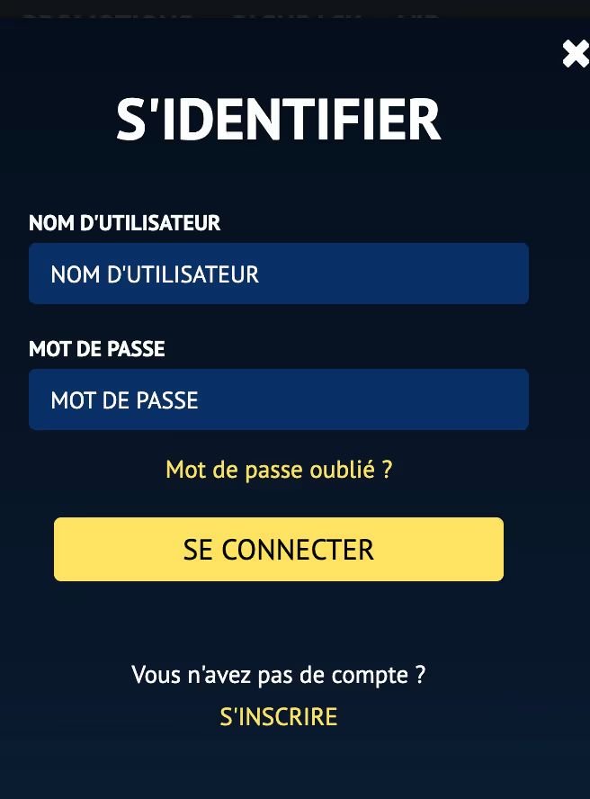 Schermata del casino Viggoslots su dispositivo mobile