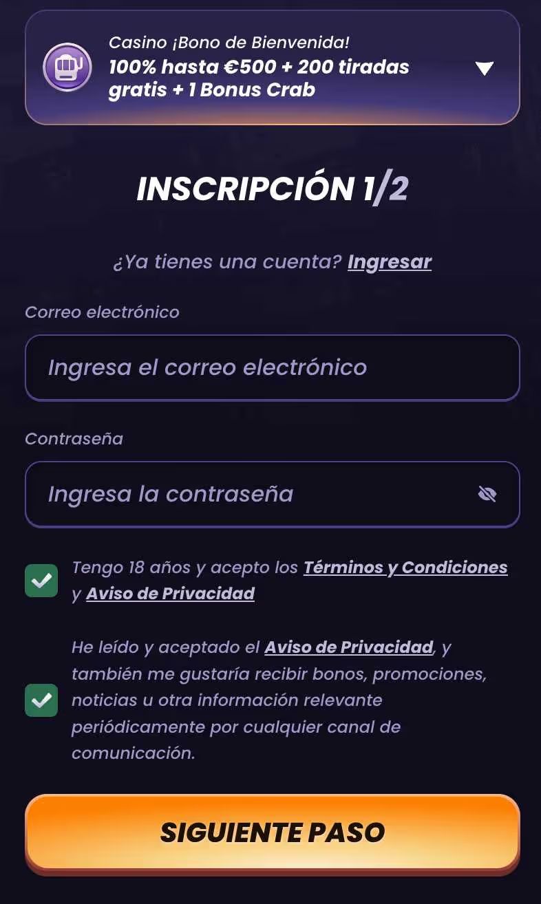 registro funbet login