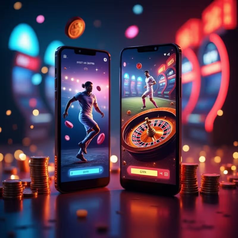 DanThe Man A vibrant and realistic digital scene combining online sports bet 3f741429 7b54 4581 858f 57001c0a81b0