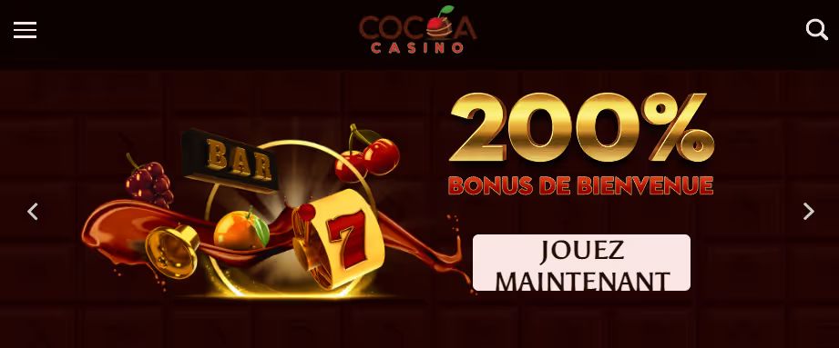 Cocoa casino bonus